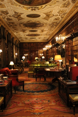 Chatsworth - library